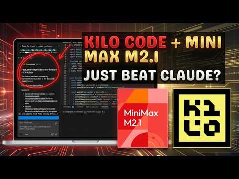 Kilo Code + MiniMax M2.1: RIP Claude? This NEW Coding Workf… サムネイル