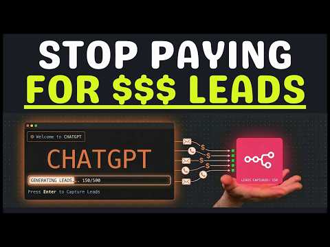 I Built an AI That Finds Customers For Me (Using n8n) サムネイル