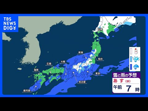 【あす11日以降の天気】太平洋側まとまった雨に　東京で10ミリ以上の雨は3か月ぶり　東北・北陸でも平地では雨　雨のあと… サムネイル