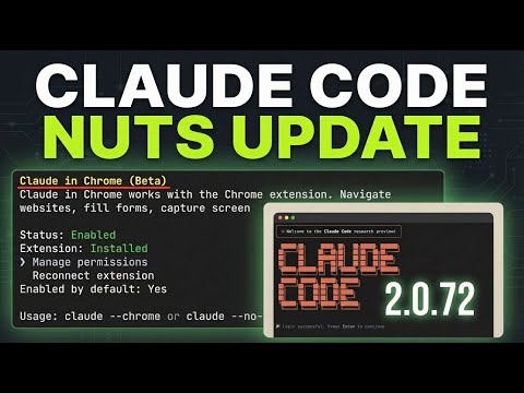 Claude Code's NEW Native Browser Use Just Changed EVERYTHING サムネイル