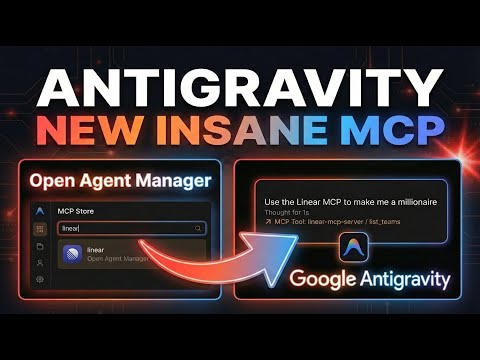 This Google AntiGravity MCP Just CHANGED THE GAME サムネイル