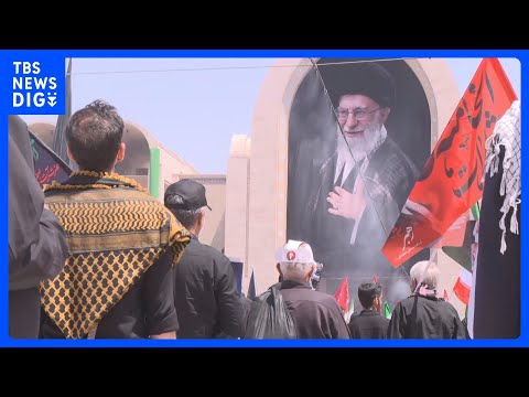 イラン前最高指導者・ハメネイ師の葬儀　大勢の市民が追悼に訪れる　6日にはテヘラン市内で葬列｜TBS NEWS DIG