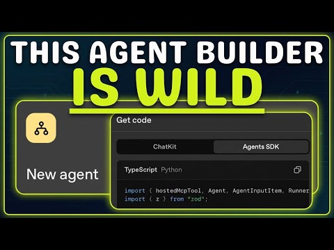 OpenAI is COOKING: Build Agents INSTANTLY With NO CODE サムネイル