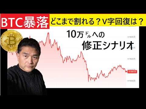 【中堅投資家】ビットコイン止まらぬ暴落と回復へのシナリオ再検討 サムネイル