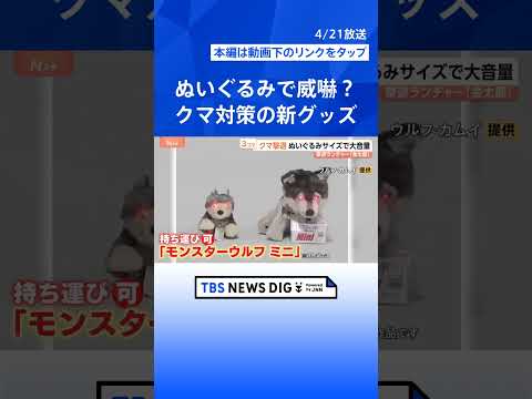 もう人が近づかなくていい？クマ撃退用の「ランチャー」、クマよけスプレー搭載のドローンも　クマの新撃退方法【Nスタ解説】… サムネイル