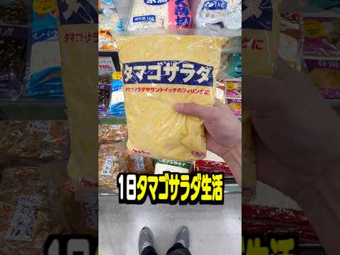 業務スーパーの1kgタマゴサラダで1日生活してみた サムネイル