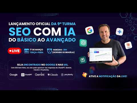 Lançamento da 9ª Turma do Curso de SEO com IA | 2026 サムネイル