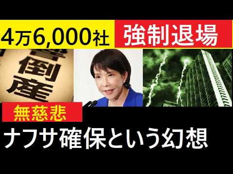 【中堅投資家】倒産企業4万6000社「ナフサ確保なのになぜ？」（ホルムズ海峡クライシス） サムネイル