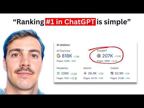 my illegal GEO strategy to rank 1 in ChatGPT サムネイル
