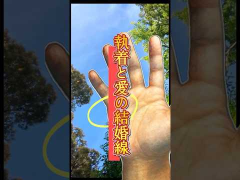 【執着と愛の手相】太くて長い感情線は強運だが、、、 占い 手相 手相占い サムネイル