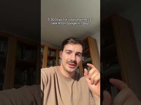 5 SEO tips for total beginners to rank 1 on Google in 7 days サムネイル
