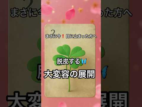 【まさに今❗️目に止まった方へ】 占い タロットルノルマン美音タロット 美音 サムネイル