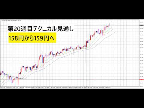 【中堅投資家】FX：第20週目テクニカル見通し「介入前の全戻し」 サムネイル