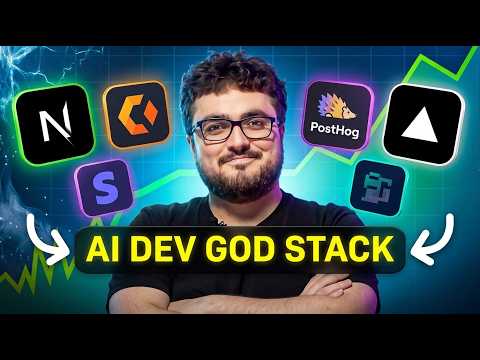 How I Ship ENTIRE SaaS Apps in Hours (AI Dev God Stack) サムネイル