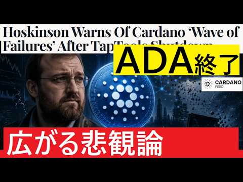 【中堅投資家】カルダノADA「チャールズホスキンソン・発言」 サムネイル