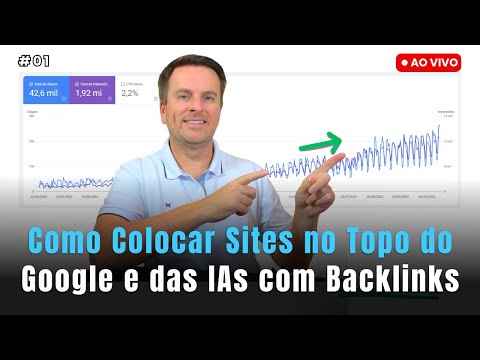 🟢 Como Colocar Sites no Topo do Google e das IAs com Backli… サムネイル