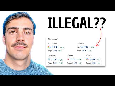 this Ai SEO strategy should be illegal... サムネイル