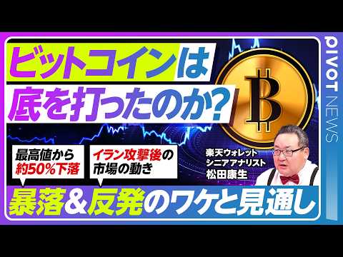 【ビットコインは底を打ったのか？】最高値から約50%の下落／BTCはデジタルゴールドか？／レイダリオのビッグサイクル論… サムネイル
