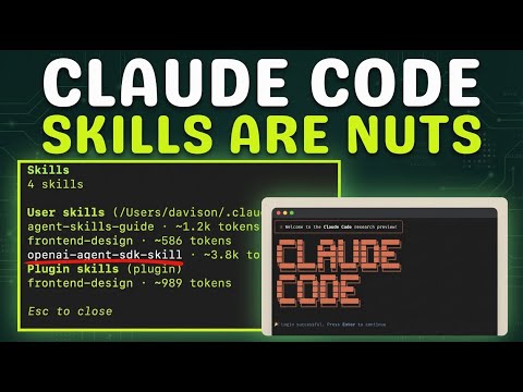 Mastering Claude Code Skills (This Changes EVERYTHING) サムネイル
