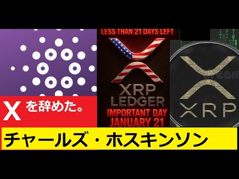 【中堅投資家】1月21日「X-DAY」チャールズホスキンソンが辞めた理由 サムネイル