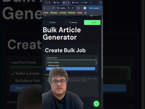 I Made 10 Blog Posts in 10 Minutes With AI (No Writing) SEO… サムネイル