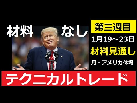 【中堅投資家】FX：第三週目材料見通し「金曜日以外は無風状態」 サムネイル