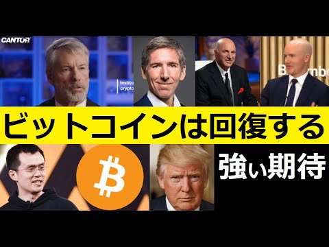 【中堅投資家】BTC強気発言集「最新」ビットコインは回復する。 サムネイル