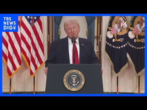 トランプ演説　ホルムズ海峡に関しては…「開通すればガソリン価格も下がるだろう」 航行の安全確保については…「海峡通じて… サムネイル