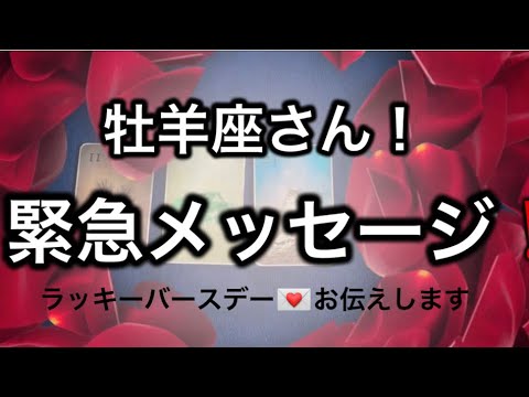 【最高の2月を迎えます✨牡羊座さんへのメッセージ💌】全体運⭐️仕事運⭐️恋愛運🩷において最もラッキーなお誕生日の方をお… サムネイル