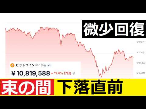 【中堅投資家】ビットコイン束の間の回復からさらに下落へ向かうのか。 サムネイル