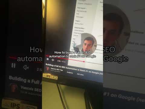 How to build a full AI SEO automation to rank 1 on Google サムネイル