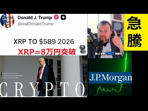 【中堅投資家】XRPが$589へ向かう（2026年）は本当か？ サムネイル