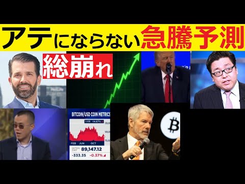 【中堅投資家】はずれ続けるクジラのビットコイン急騰予測 サムネイル