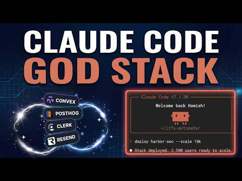 Claude Code + Convex + PostHog Just Changed EVERYTHING サムネイル
