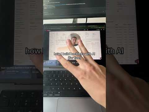 how I build backlinks with AI (for free) サムネイル