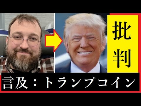 【隠居Vlog】チャールズホスキンソンがトランプコインを公然と批判 サムネイル