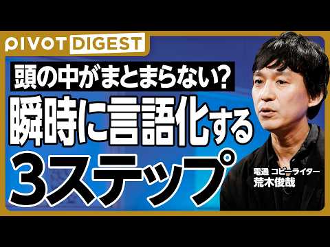 【DIGEST】頭の中を瞬時に言葉にする／言語化力を上げるトレーニング／思いつかない・まとまらない・伝わらないを即解… サムネイル