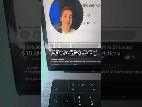 $10.9k/mo Claude SEO Workflow サムネイル