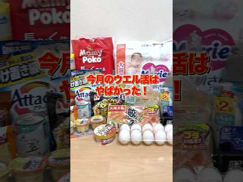 今月のウエル活はお得すぎてヤバかった！！！ お得に買い物をしたい人は必ず見て！ #モッピー #pr サムネイル