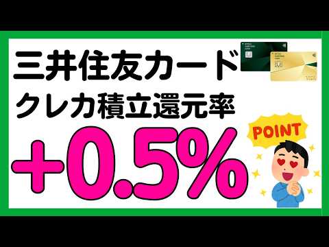 【三井住友カード】Olive保有でクレカ積立還元率上乗せ特典開始！ サムネイル