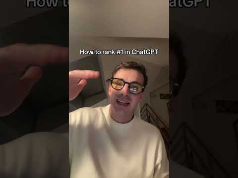 How to rank 1 in chatgpt and have your brand be mentioned o… サムネイル