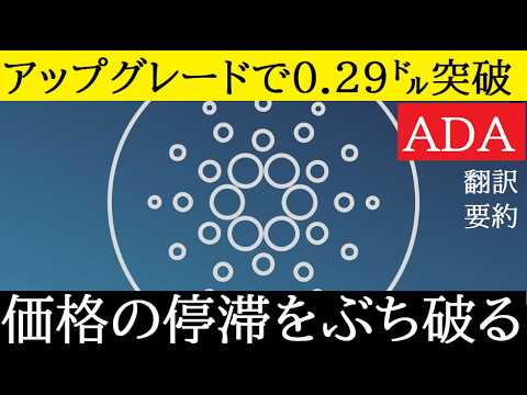 【中堅投資家】カルダノ0.29㌦を打ち破るアップグレード（翻訳要約） サムネイル