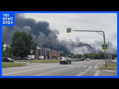 ロシア・モスクワで“最大規模”のドローン攻撃　石油精製所など炎上｜TBS NEWS DIG