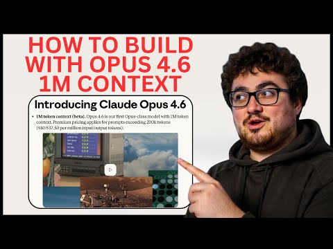 Live: Building CRAZY Apps with Opus 4.6 (1M Context) サムネイル