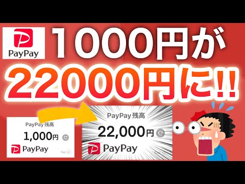 【急げ】PayPayに1000円ある人は絶対見て‼︎コレ本当に化け物級でした… サムネイル