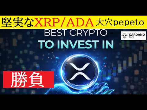【中堅投資家】XRPとADAが本命だがpepetoで一発逆転もあるか（翻訳要約） サムネイル
