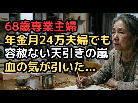 68歳専業主婦「夫婦の年金月24万あれば一生安泰ね」笑っていた私の顔から血の気が引いた日。容赦ない天引きの嵐と家の修繕… サムネイル