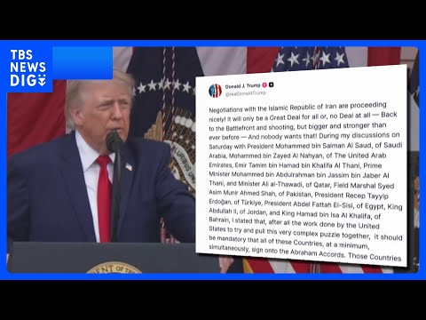 「義務として署名を」トランプ大統領 サウジなどに「アブラハム合意」への参加要求　イランとの戦闘終結交渉「順調」も具体的… サムネイル