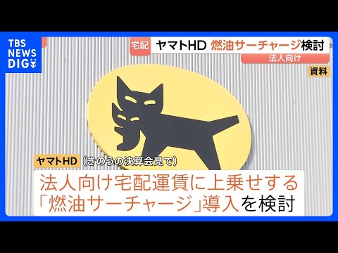 ヤマトHD 法人向けの「燃油サーチャージ」導入検討　中東情勢に伴う原油価格の高騰で｜TBS NEWS DIG サムネイル