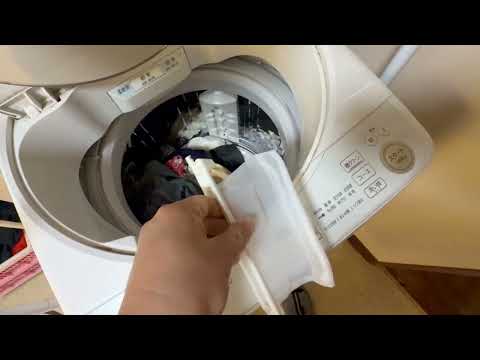 【中堅投資家】SHARPの洗濯機の意味わからん部品の交換（ES-GV9F：2103370428糸くずフィルター） サムネイル